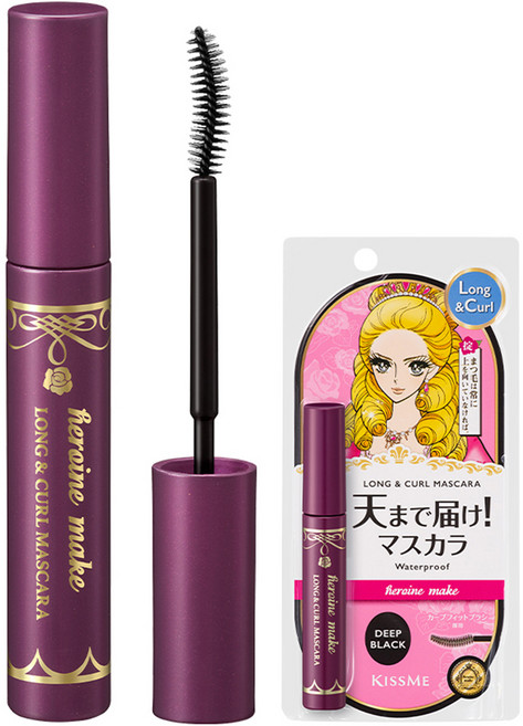 키스미 히로인메이크 롱앤컬 마스카라 EX 6g, 딥블랙, 1개