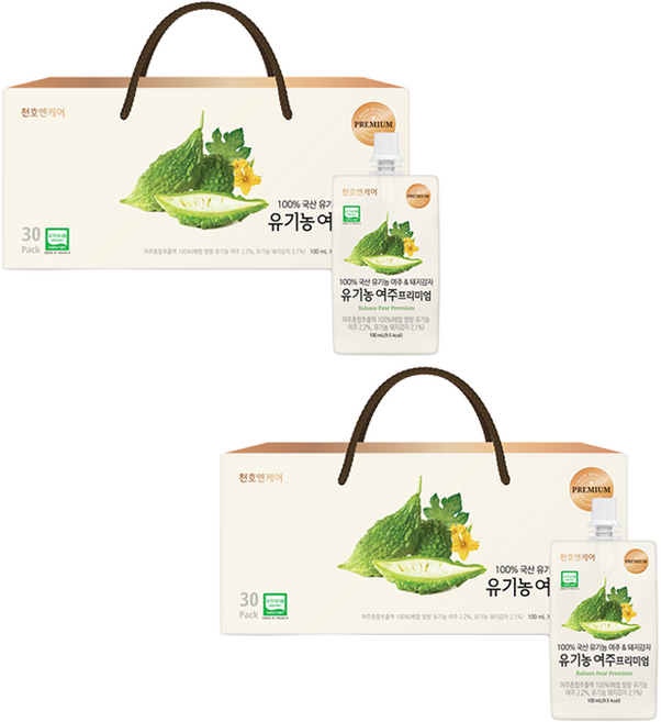 천호엔케어 정성담은 여주즙 프리미엄 30p, 3L, 2박스