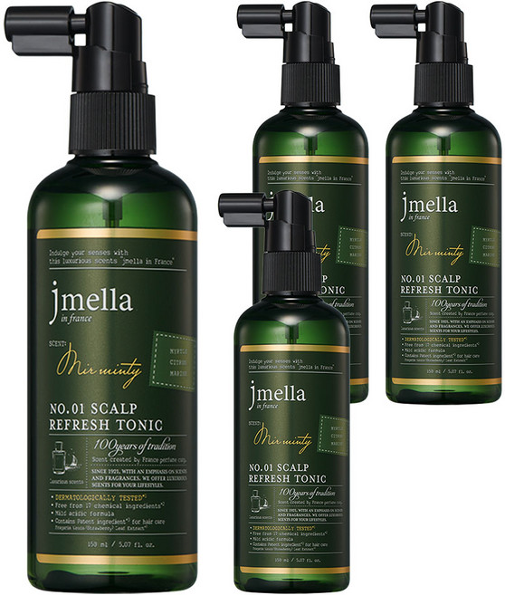 jmella 頭皮復活養髮液, 4個, 150ml
