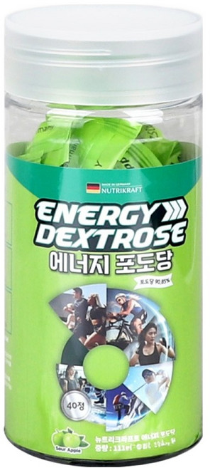 뉴트리크라프트 에너지 포도당, 40정, 1개