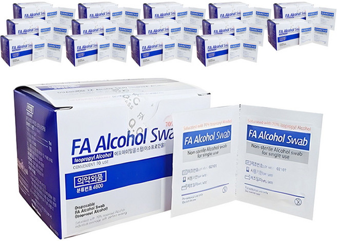 에프에이 알콜 스왑, 100개입, 15개