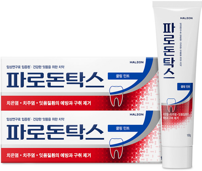 파로돈탁스 파라돈탁스 쿨링 민트, 100g, 2개