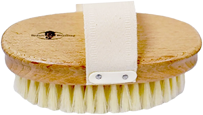 Braun Wettberg 珀薇 白豚鬃桑拿SPA沐浴清潔刷 德國製, 棕色, 1個, 1個