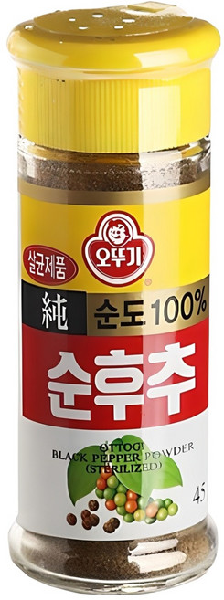 오뚜기 순후추, 45g, 1개