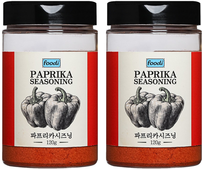 애드쿡 파프리카 시즈닝, 120g, 2개