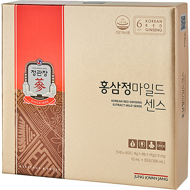 홍삼정 마일드 센스, 30회분, 1개