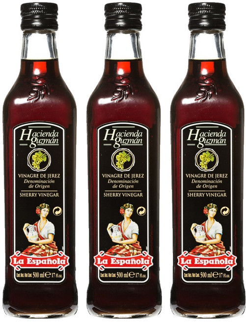 에스파놀라 쉐리와인비네거, 3개, 500ml