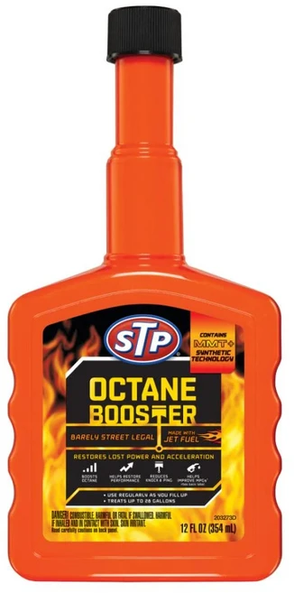 STP OCTANE BOOSTER 辛烷值提升劑 354ml 有機溶劑, 1罐, 汽油