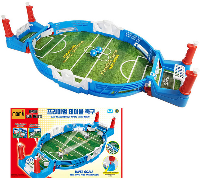 맘스아이 축구 테이블 보드게임, 혼합색상, 1개