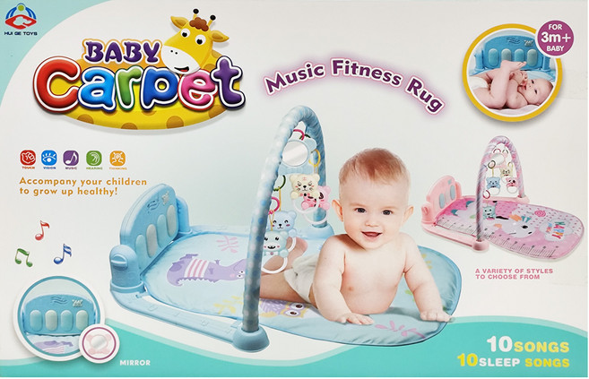 PLAYFUL TOYS 頑玩具 嬰兒腳踏鋼琴 18, 藍色, 1個