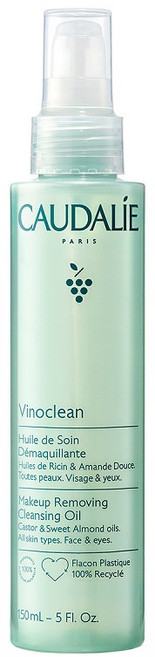 CAUDALIE 歐緹麗 葡萄籽全效卸妝潔顏油, 150ml, 1瓶