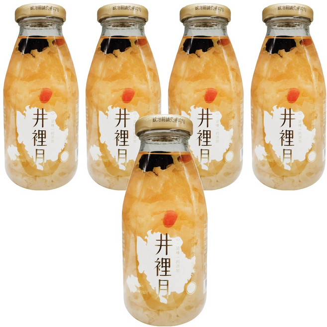 GULIUGULIU 谷溜谷溜 井裡月銀耳露, 295ml, 5罐