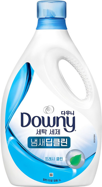 다우니 냄새 딥클린 프레시 클린 세탁세제 본품, 3L, 1개입, 1개