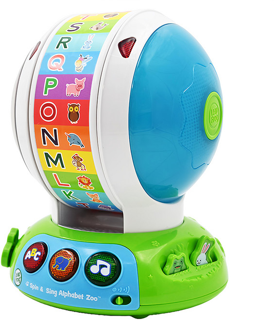 LeapFrog 跳跳蛙 旋轉動物字母ABC, 1個, 多色