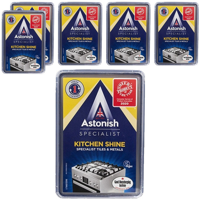 아스토니쉬 멀티 찌든때 키친샤인 클리너, 450g, 6개