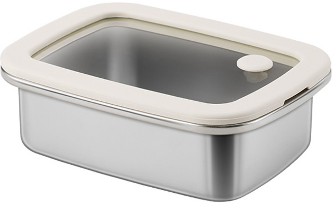 바겐슈타이거 클라 전자레인지 사용 무연마 스텐박스, 1개, 400ml