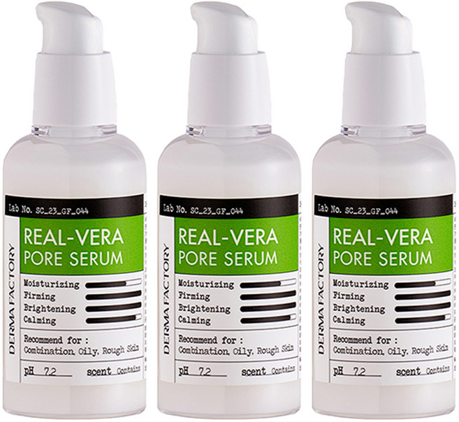 더마팩토리 리얼베라 모공 세럼, 80ml, 3개
