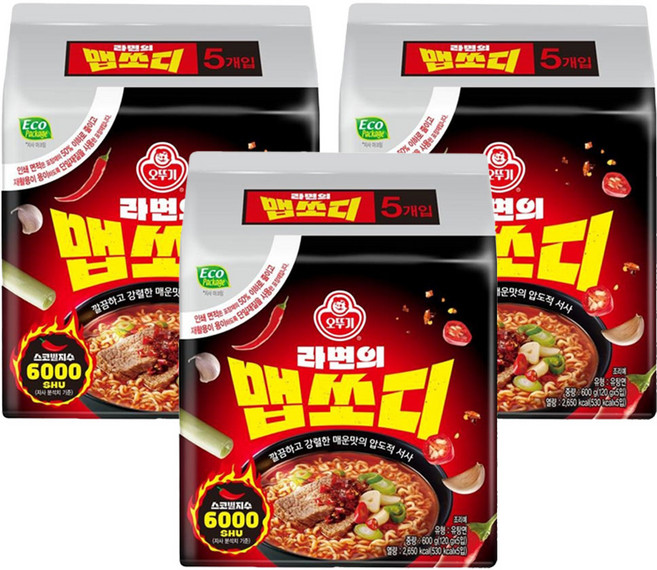 OTOKI 不倒翁 嗆辣牛肉風味泡麵 120g, 15包