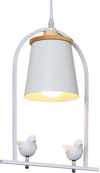 Honey Comb 北歐風原木白鴿餐廳吊燈 簡約設計 溫馨照明, 1入