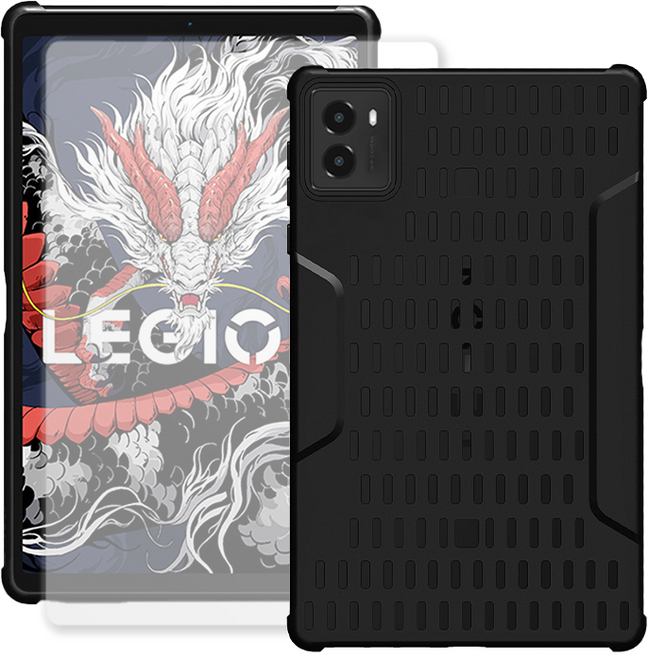 칸탐 레노버 TPU 케이스 + 강화유리 세트, 단일색, 1세트