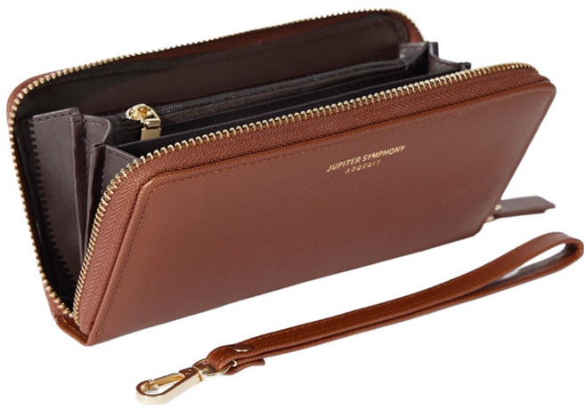 애드에딧 클라라 스트랩 장지갑