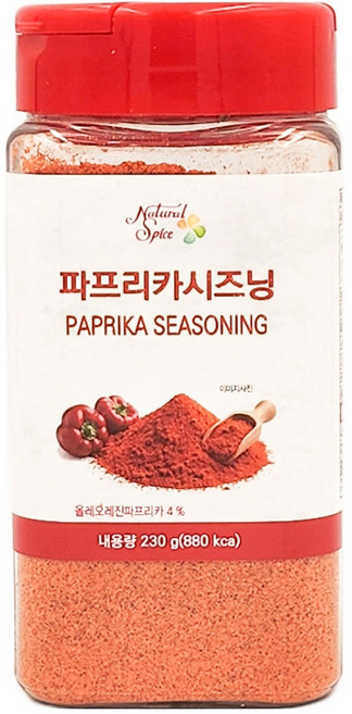 내츄럴스파이스 파프리카시즈닝, 230g, 1개