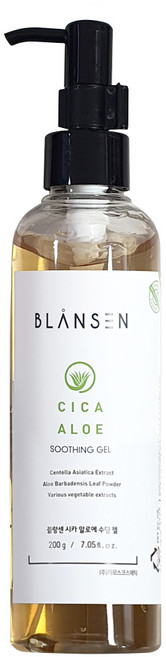 블랑센 시카 알로에 수딩 젤, 200g, 1개