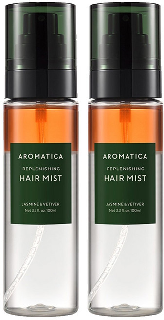 아로마티카 리플레니싱 헤어 미스트 자스민 & 베티버, 100ml, 2개