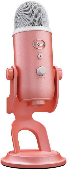 logitech 羅技 Blue Yeti USB 麥克風, 甜玫粉, 988-000538
