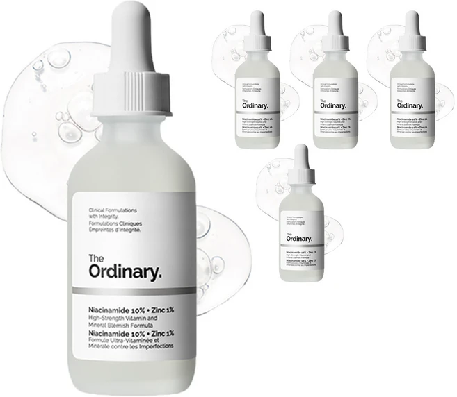 디오디너리 나이아신아마이드 10% + 징크 1% 세럼, 60ml, 5개 - 쿠팡