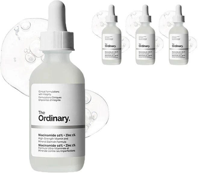디오디너리 나이아신아마이드 10% + 징크 1% 세럼, 60ml, 4개 - 쿠팡