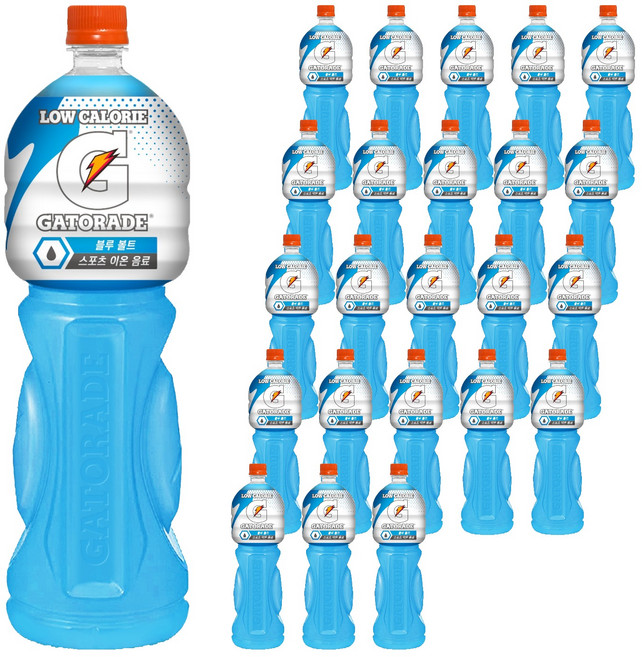 게토레이 블루 볼트 스포츠음료, 1.5L, 24개