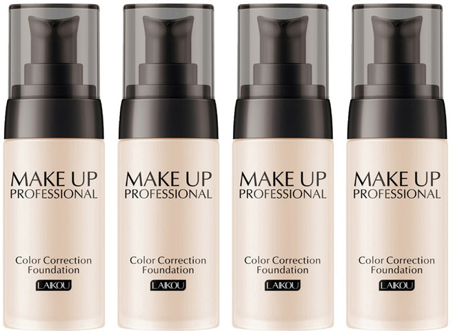 LAIKOU 萊蔻 煥彩修顏粉底液 40ml, 01象牙色, 4個