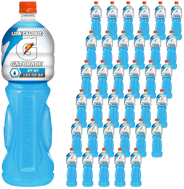 게토레이 블루 볼트, 1.5L, 36개