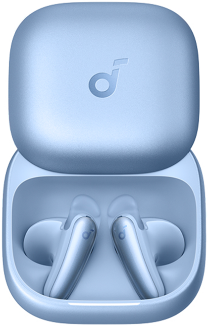 soundcore 半入耳式降噪藍牙耳機, Liberty Buds, 天際藍
