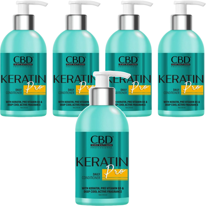 峇里島 CBD 角蛋白修護護髮素, 250ml, 5瓶