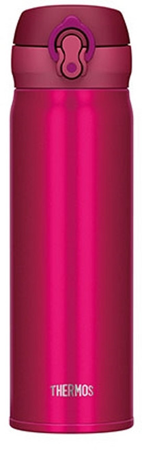 THERMOS 膳魔師 彈蓋 輕量210g 冷熱皆宜, 紅色, 1個, 500cc