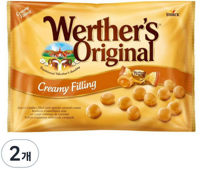 웨더스오리지날 크리미필링 캔디, 1kg, 2개