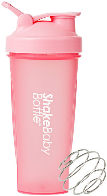 쉐이크베이비 보틀 쉐이커, 핑크, 790ml, 1개