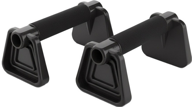 피넬 휴대용 미니 푸쉬업바 2p, 블랙