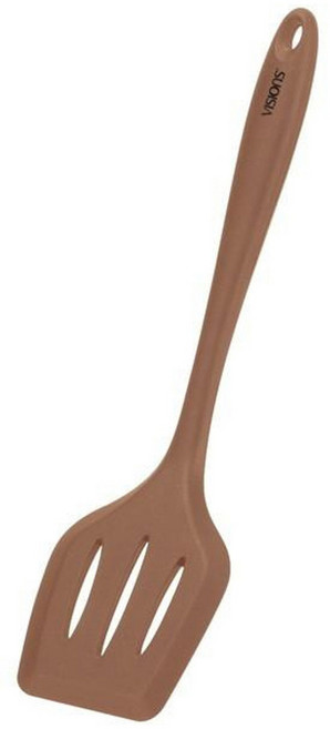 Corelle Brands 康寧餐具 VISIONS系列 矽膠煎鏟 CP-8825, 咖啡色, 1個