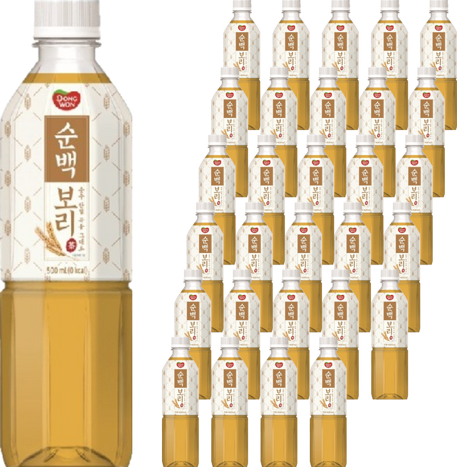 동원 순백 보리차, 500ml, 40개
