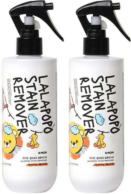 케이맘 랄라포포 유아용 얼룩제거제, 280ml, 2개