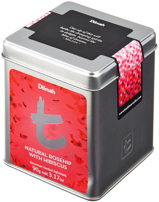 딜마 T시리즈 로즈힙 앤 히비스커스 허브차, 1개, 90g