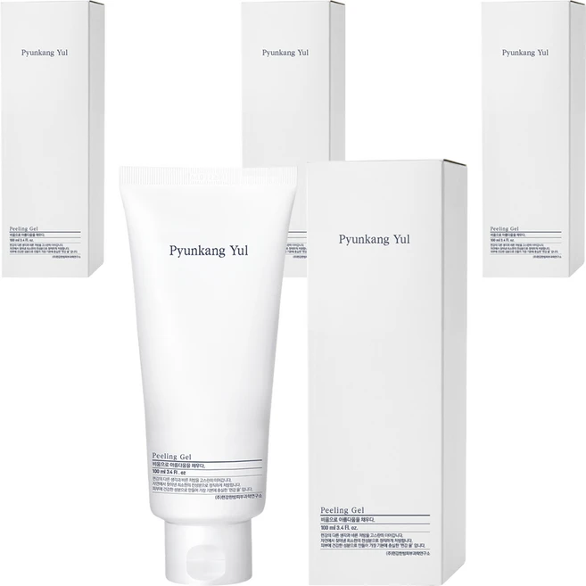 편강율 저자극 각질 케어 필링젤, 100ml, 4개 - 쿠팡