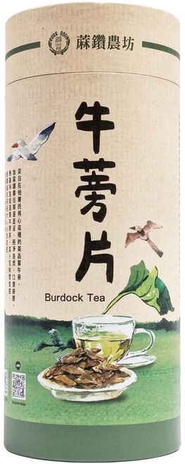 蔴鑽農坊 牛蒡茶片罐, 400g, 1入, 1罐