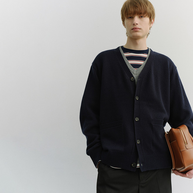 던스트 남성용 BOYFRIEND KNIT CARDIGAN UDSW6A102N3