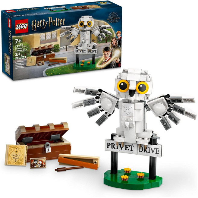 LEGO 76425 嘿美水蠟樹街4號 HedwigTM at 4 Privet Drive, 1盒