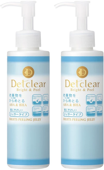 데트클리어 필링젤 무향, 180ml, 2개 - 쿠팡