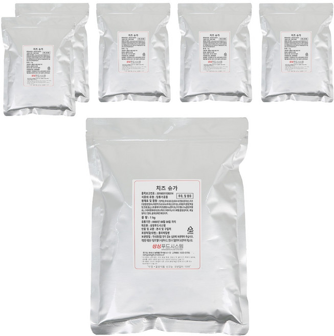 상상시즈닝 치즈슈가, 1kg, 6개